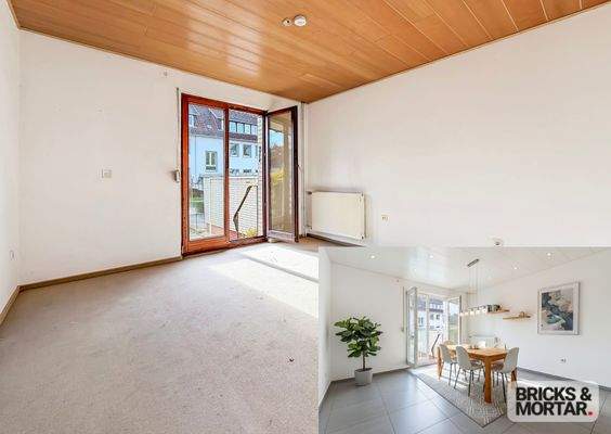 Sanierungsbeispiel- Esszimmer