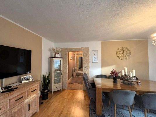 Essbereich im Wohnzimmer EG