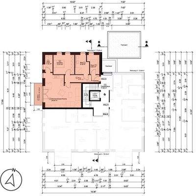 Grundriss Wohnung Nr. 4