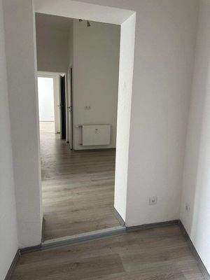 Flur und Küchenbereich 