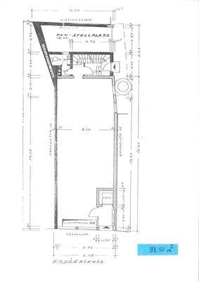 Ladengeschäft, EG Grundriss