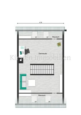 Grundriss DG 2D