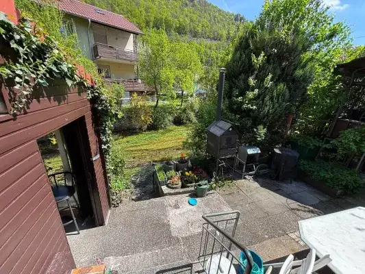 Garten - Zugang zu Echaz