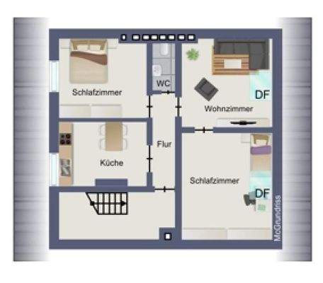 Grundriss Dachgeschoss