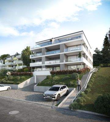 Traumhafte Neubaufassade