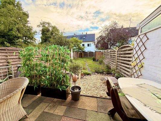 Terrasse-Garten