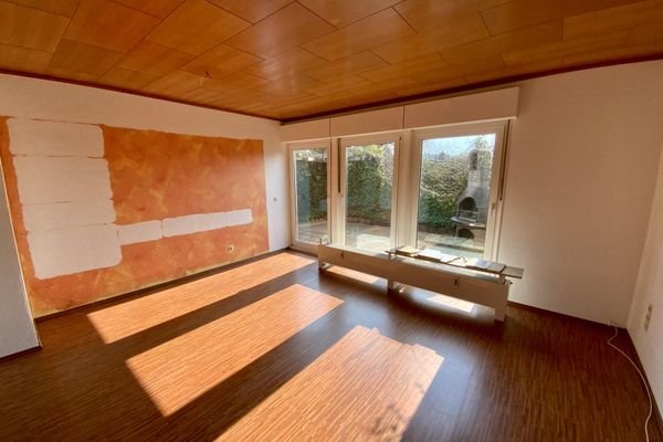 Wohnzimmer vorderer Bungalow