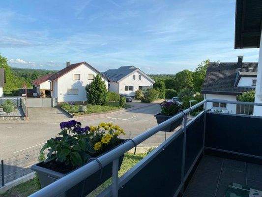 Blick vom kl. Balkon