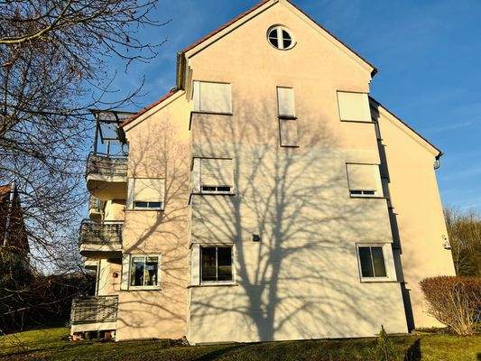 Südansicht im Winter