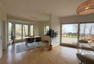 Blick ins Wohn-Esszimmer