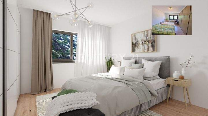 visualisiertes Schlafzimmer