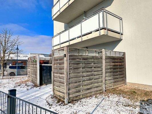 Terrasse, blickgeschützt