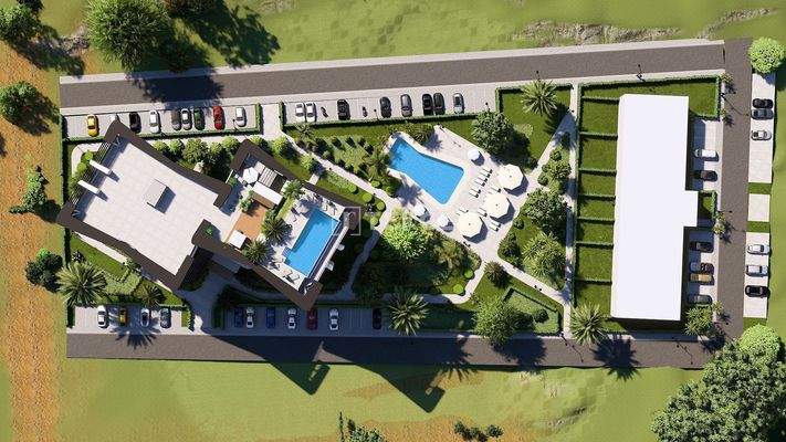 Chic Flats in a Complex Near MacKenzia Beach in Iskele Cyprus