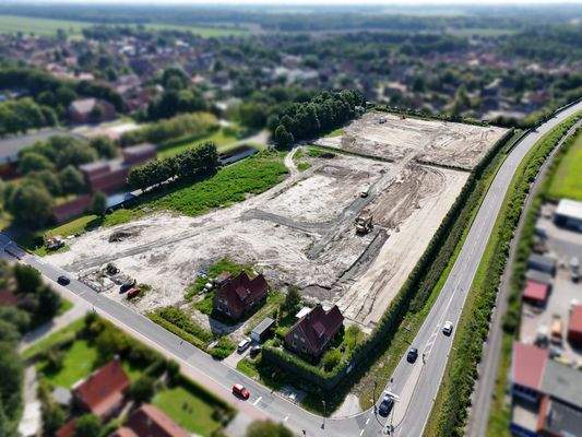 Luftbildaufnahme Baugebiet