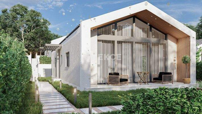 3-Bedroom Single Storey Villas with Pools in Muğla Seydikemer
