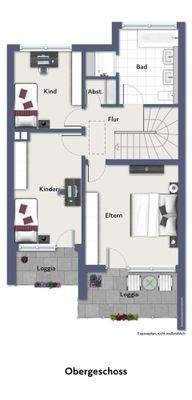 Grundriss - nicht maßstabsgerecht