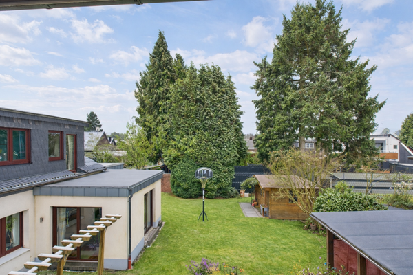 Ausblick in den Garten