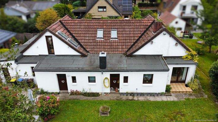 Ansicht oben Gartenseite