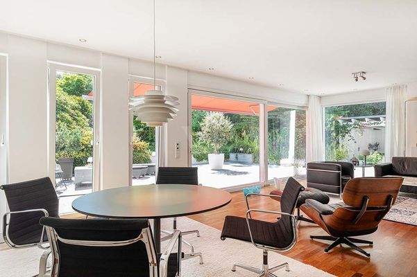 Blick Wohn-/Essbereich