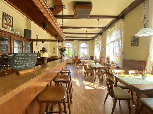 Tresenbereich im Gastraum