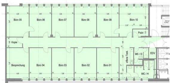 Grundriss Regelgeschoss