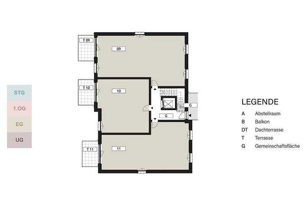 Geschossübersicht EG