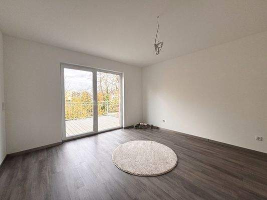 Schalfzimmer mit Balkon