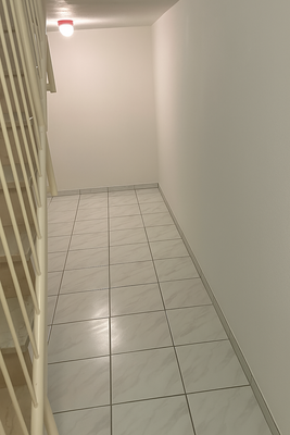 Kellertreppe mit Staufläche