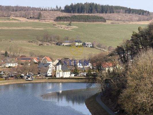 Helminghausen von der Sperrmauer aus