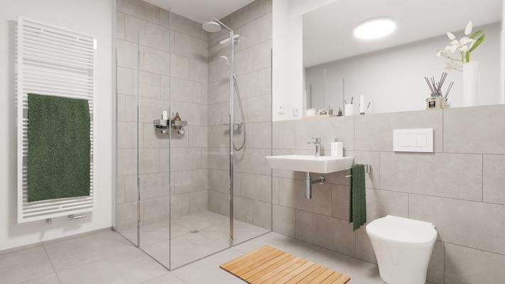 Visualisierung Duschbad