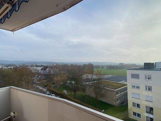 Ausblick Balkon