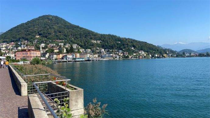 Ausblick vom Grundstück aus