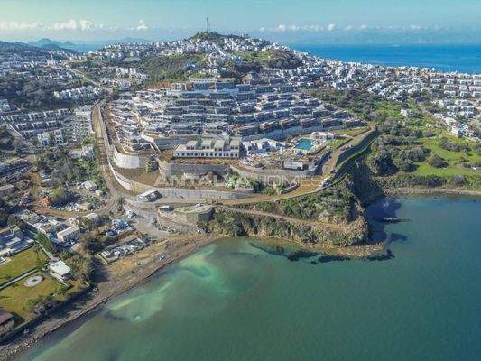 Spacious Sea View Real Estate in a Luxury Complex in Bodrum
