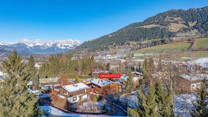 KITZIMMO-Baugrundstück mit Altbestand auf der Bichlalm kaufen - Immobilien Kitzbühel.