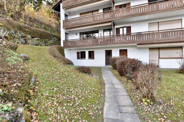 Gang zum Fahrradraum