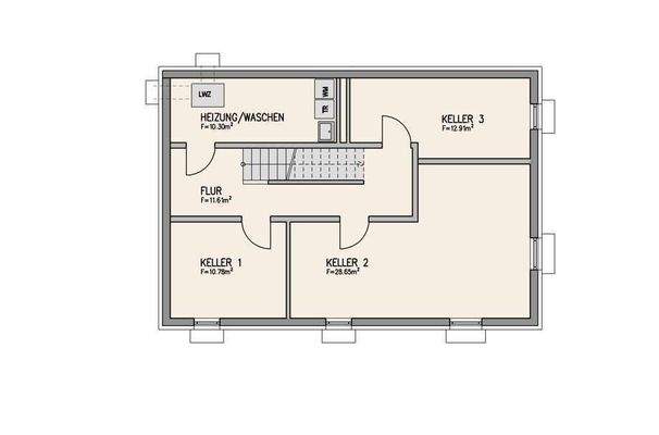 Grundriss Kellergeschoss