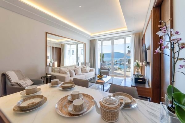 3 Tivat, Porto Montenegro – furnished one-bedroom 