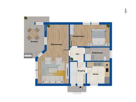 Grundriss Erdgeschoss