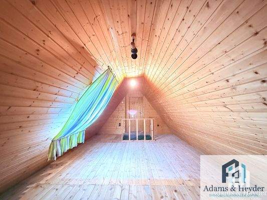 ausgebauter Dachboden