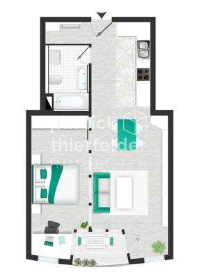 Grundriss_offene Küche