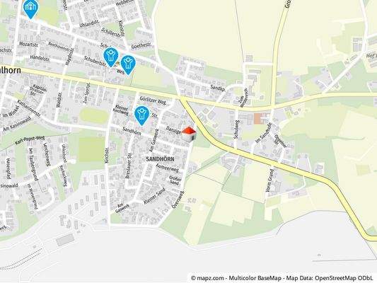 Geolyzer Kartenausschnitt