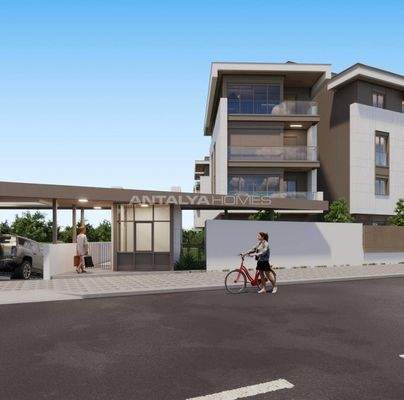 Mountain View Apartments with Communal Pool in Antalya Konyaalti