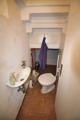 Gäste-WC im Erdgeschoss