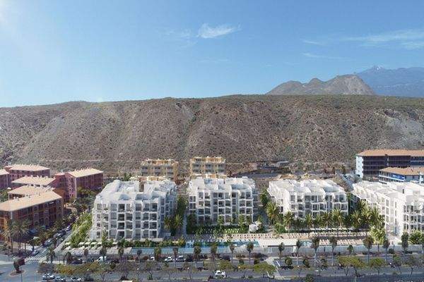 Ansicht auf die Wohnanlage