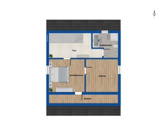 Grundriss Dachgeschoss