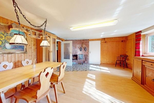Teilansicht Kaminzimmer UG