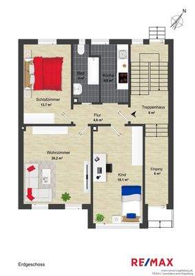 Grundriss Erdgeschoss