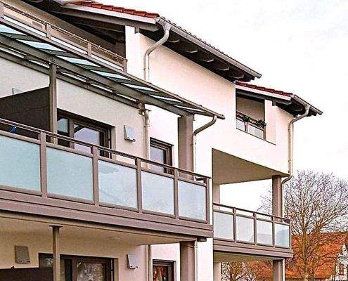 Aussenansicht Wohnung links