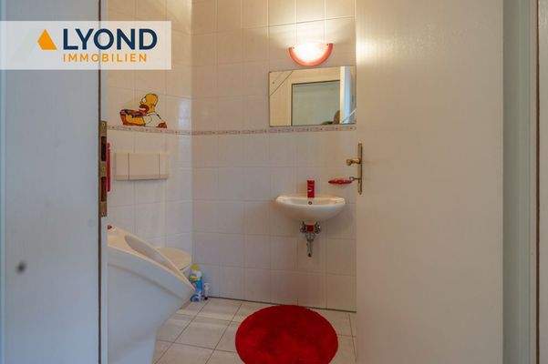 Gäste WC Erdgeschoss