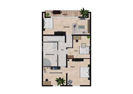 4132 Grundriss Obergeschoss